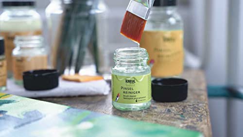 Miniatura 2 de Kreul 86170 - Limpiador De Pinceles, 50 Ml, Limpiador De Pinceles Biológico A Base De Celulosa, Con Poco Olor, Sin Disolventes, Biodegradable, Limpia Suavemente Pinceles Y Herramientas De Pintura