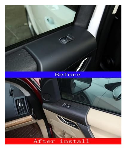 Bouton interrupteur cadre Freelander 2 commande lève-vitre