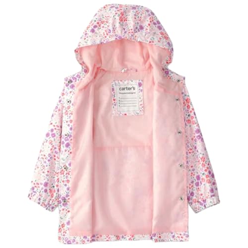 Image of Carter's Girls' Splish-Splash Lightweight Rainslicker Rain Jacket