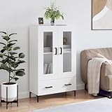 wrjenfsc credenza soggiorno madia ingresso mobile da ufficio mobile bar credenza bianca 69,5x31x115 cm in legno multistrato adatto per sala da pranzo, ingresso, corridoio e soggiorno