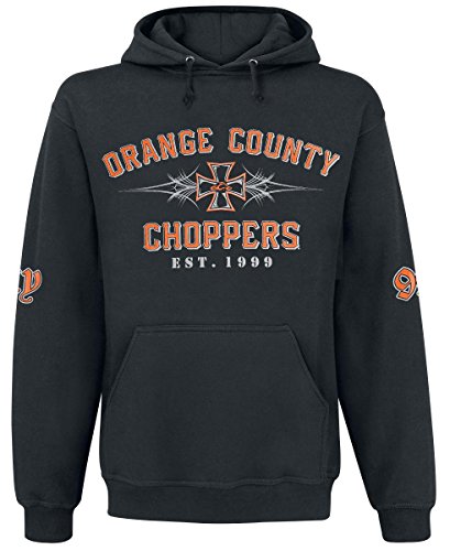 OCC Orange County Choppers Hoodie 99 Pinstripe Black-M