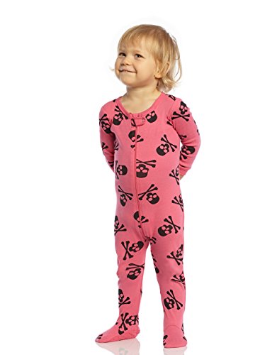 Leveret Kids Pajamas Baby Boys Girls Footed Pajamas Sleeper 100% Cotton (Size 6-12 Months-5 Toddler)2