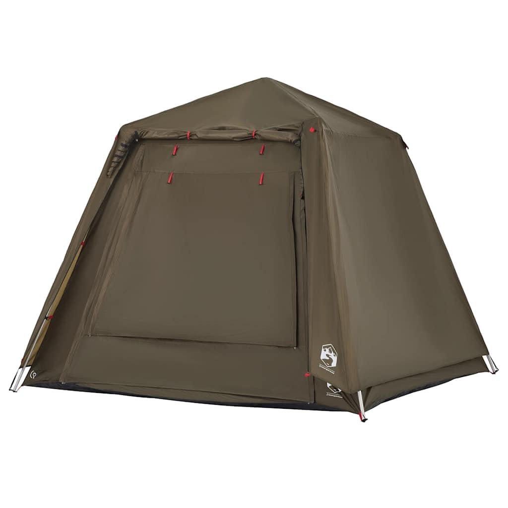 vidaXL Angelzelt 4 Personen Tarnmuster Quick Release
