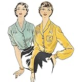 Ce que vous recevrez : vous recevrez un patron de couture fidèle à l'échelle imprimée sur du papier A0 de qualité supérieure, avec des instructions (français non garanti) et une couverture avant en couleur. Votre motif arrivera dans une enveloppe transparente refermable pour un rangement facile.