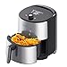 Friteuse électrique sans Huile friteuse à air Chaud Inox 4L SIROCCO 1500W témoin LED Cuisson rapide écran Tactile LCD Multifonction avec 8 programmes