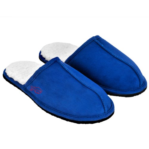 Buffalo Bills Mens High End Open Back Slide Slipper Medium