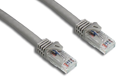 Cablelera ZNWN6766-35 35' Category 6a UTP Cable, Molded Snag Less Boot, Gray Color Cover