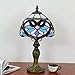 GAUUA Tiffany-Tinglamp 20 Cm Tiffany Buntlas Table Lamps Creative Baroque Bedroom Study Living Room Bar Cafe Hotel Tool Lamp