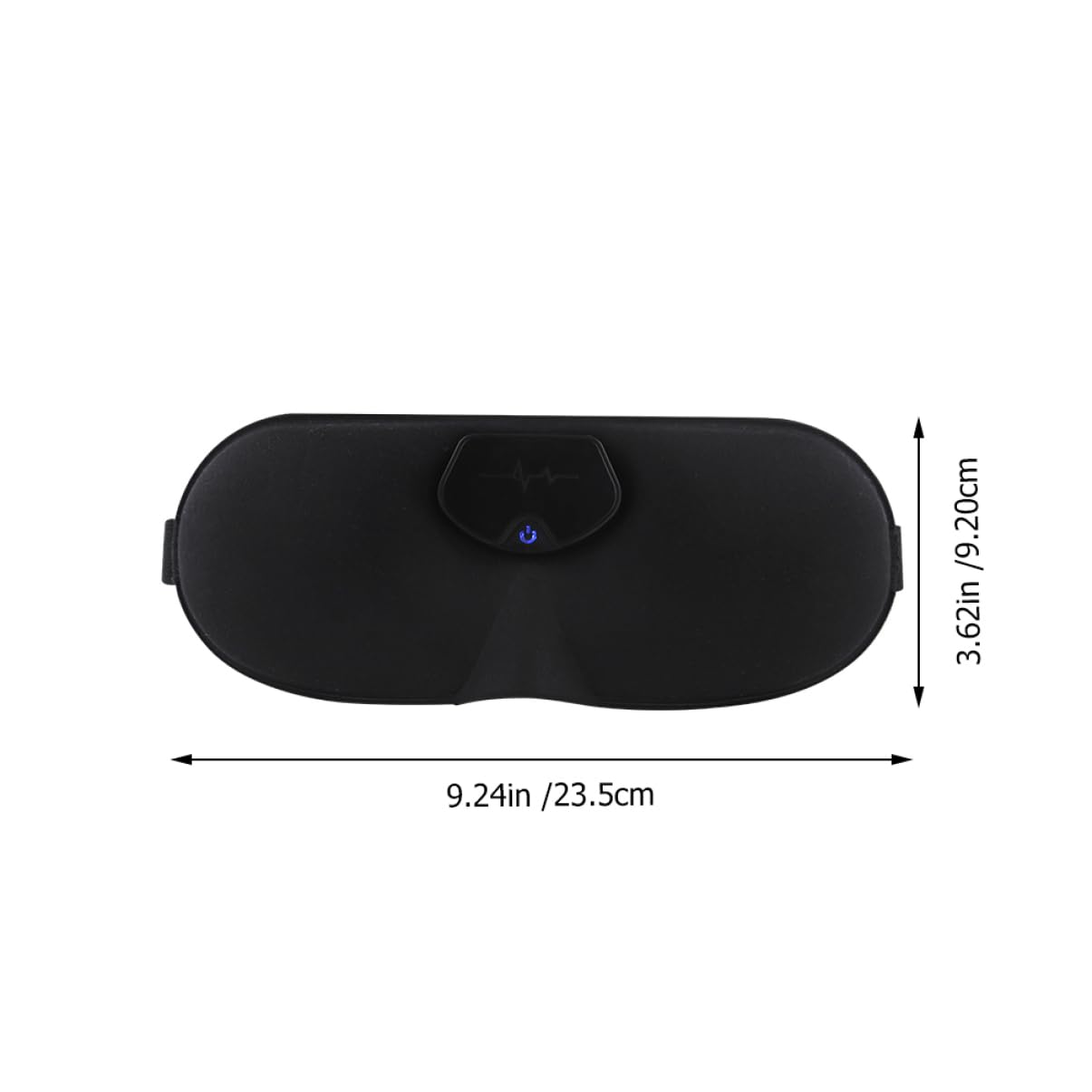 Instrument de Sommeil Tête sans Fil USB, Masseur Noir