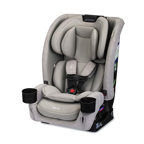 Image of Britax One4Life Slim All in One Car Seat, Up to 10 Years Use - Parchment | Rear Facing, Forward Facing, & Booster Mode, 17.5 inch Slim Car Seat Design, Easy Installation With ClickTight, SafeWash Fabrics