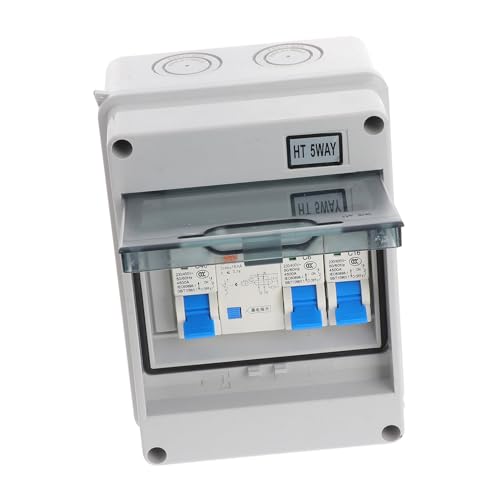 Disjoncteur miniature étanche 5 voies IP54 nylon Abaodam coffret de protection