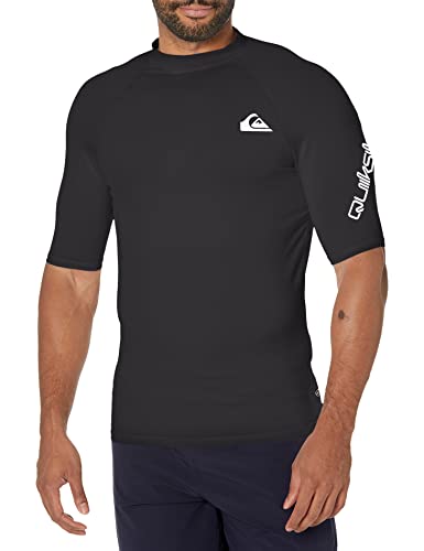 Quiksilver Men's All Time Short Sleeve UPF 50 Rashguard
