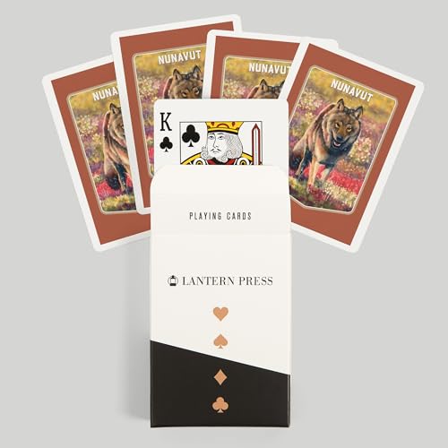 Baraja de Naipes Póker 52 Cartas Nunavut Gray Wolf miniatura 6