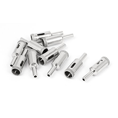Aexit 10 piezas brocas para vidrios 14mm miniatura 1