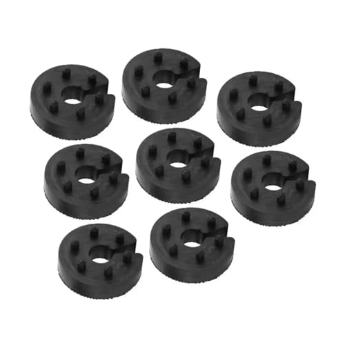 CGEAMDY 8 Stück Auto-Federwegbegrenzer, Universal 13mm Federwegbegrenzer, Verschleißfestigkeit Gummi-Federwegbegrenzer Für Auto, Federwegbegrenzer Für Factory Repair