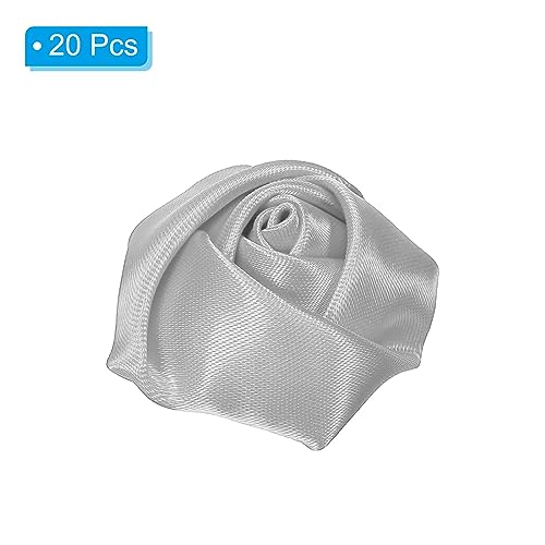 PATIKIL 1.6" Satin Ribbon Roses - Image 3