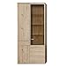 Produktbild trendteam smart living - Vitrine Schrank Wohnzimmerschrank - Wohnzimmer - Echo - Aufbaumaß (BxHxT) 90 x 200 x 37 cm - Farbe Artisan Eiche - 191313892