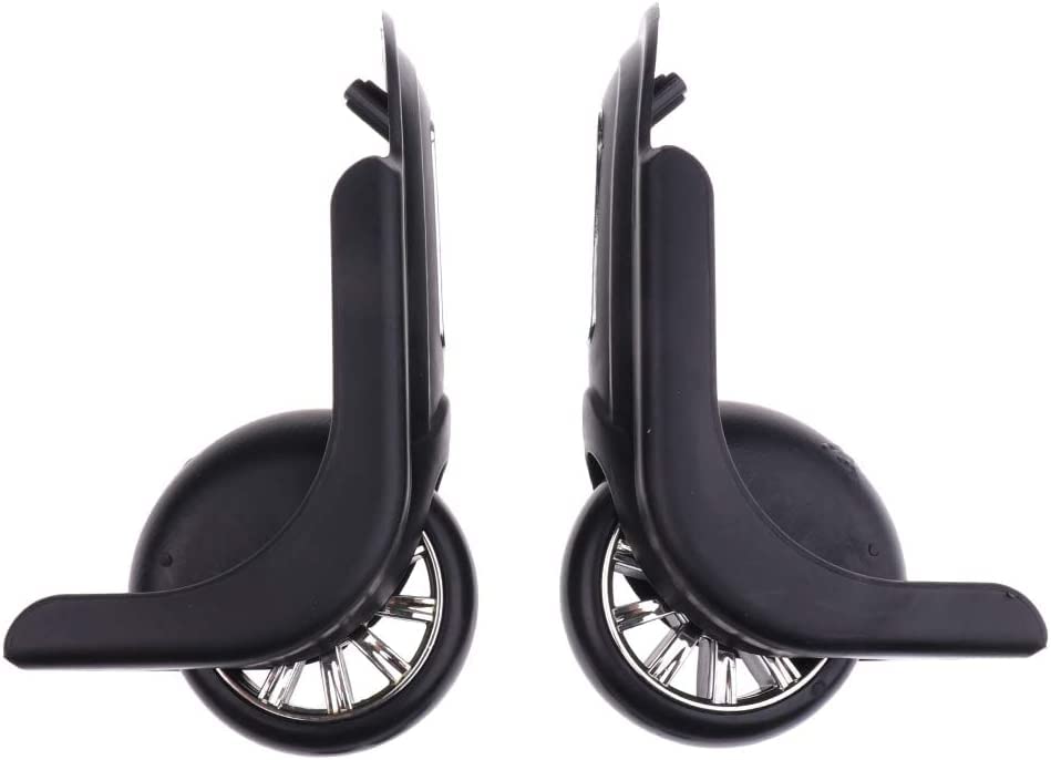 Spinner Caster,Swivel Wheels Replacement,1Pair Replacement Luggage Wheel Suitcase Repair Mute Caster Accessories D0053