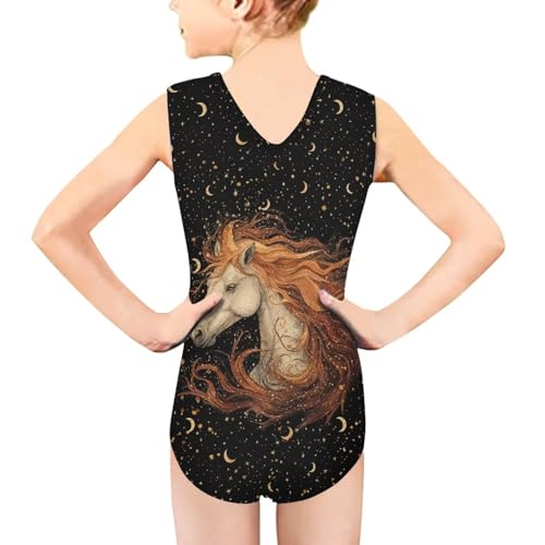 Image of Girls' Swimwear for 3-14 Cartoon Bathing Suit Girl Swimsuit Gym Leotard