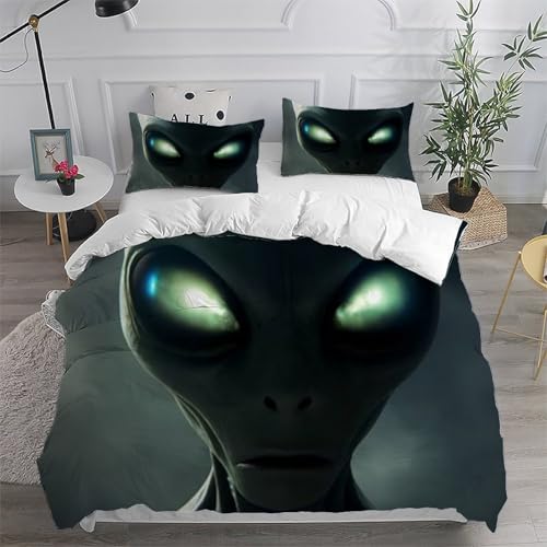 Housse de couette King en microfibre premium avec imprimé 3D haute définition