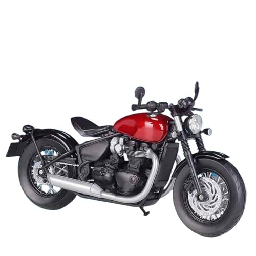 Maquette de moto en alliage Triumph Bonneville Bobber modèle jouet de collection 1:12