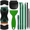 Amazon.com: Tallew 9 Pcs Plastic Scraper Tool Sticker Plastic Razor ...