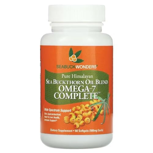 SEABUCKWONDERS Sea Buckthorn Oil, 60 Count