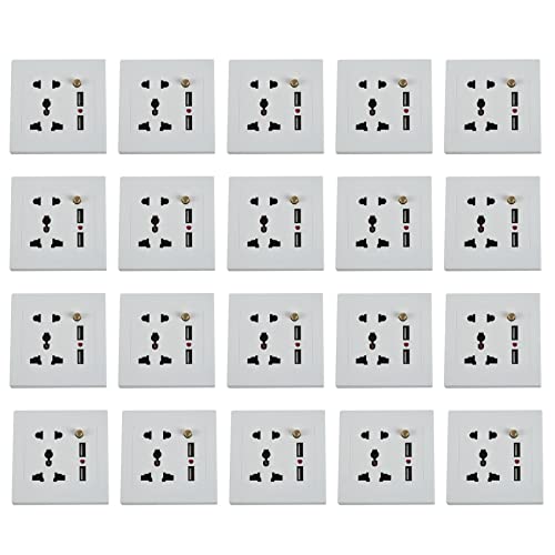 Cargador de pared USB dual elimina regletas molestas mediante su interruptor universal 2