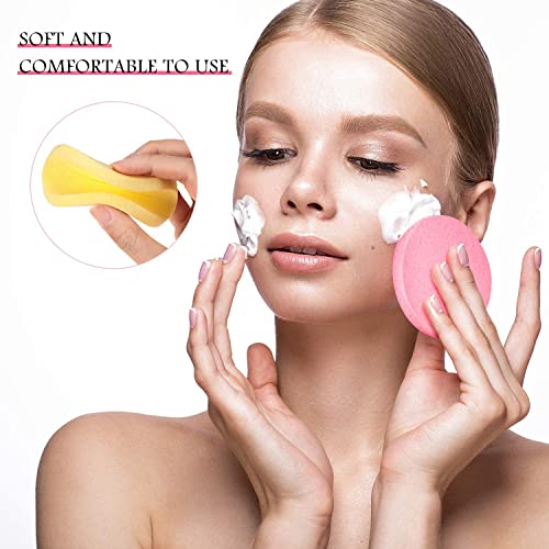 Image of Non-stick Wax Spatula Waxing Applicator Hair Removal Sticks Reusable Scraper Hard for Home Salon Body Use Large Wooden Spatulas for Legs Face Eyebrow Professional Applicators for Women (Wax Spatula Combo & Sponge Stick)