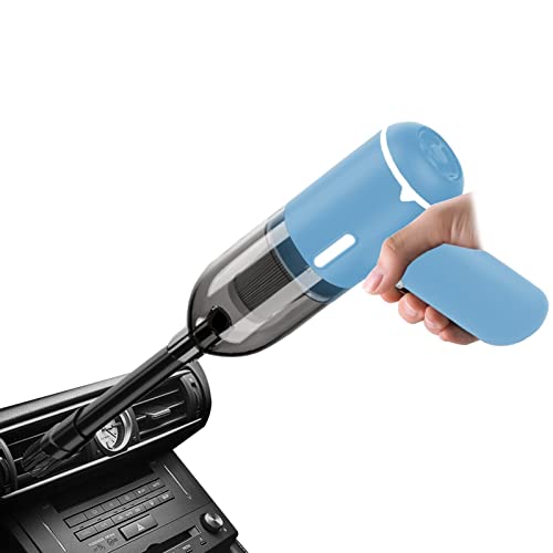 Yeeda Aspirapolvere portatile per auto – Aspirapolvere a mano senza fili – Piccolo kit di pulizia ricaricabile per auto, casa, ufficio, 5000 Pa forte aspirazione