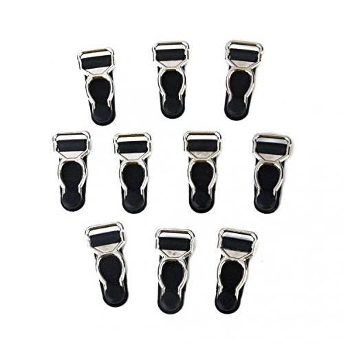 ecomistiq 100pcs Black Suspender Top Ends Garter Belt Clips Hooks Grips Clothing, Shoes & Accessories | Womens Clothing | Intimates & Sleep | Garter Belts-picture-22