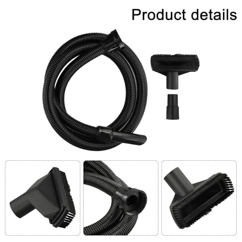 Tuyau d'aspirateur Henry James Harry Basil long flexible noir 2.5m