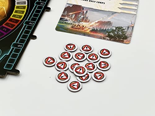 Terraforming Mars Ares Expedition: Crisis juego de mesa miniatura 5