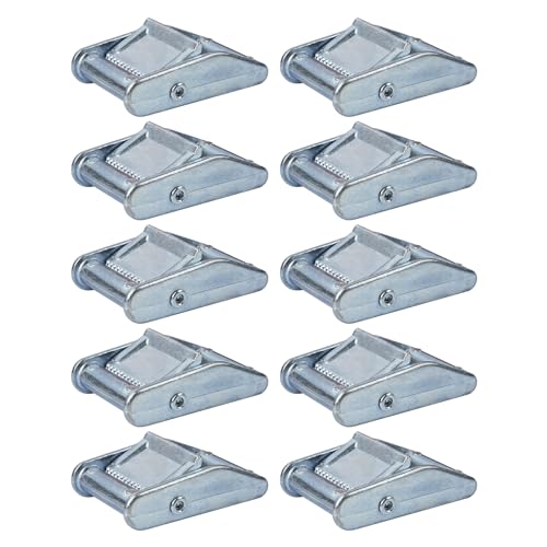 Image of MELOTOUGH Cam Buckle 1 inch Tie Downs Buckle Cam Straps 10 pcs