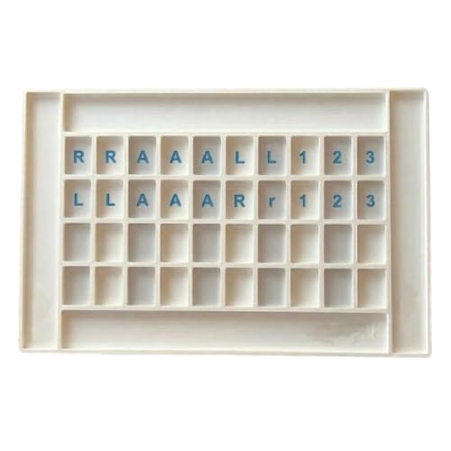 Solo Mahjong Board entrenador portátil azul