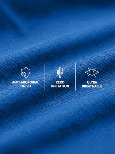 Image of XYXX Men's Traq Super Combed Cotton Regular Fit Solid Antibacterial Briefs with No Marks Waistband (Pack of 2)