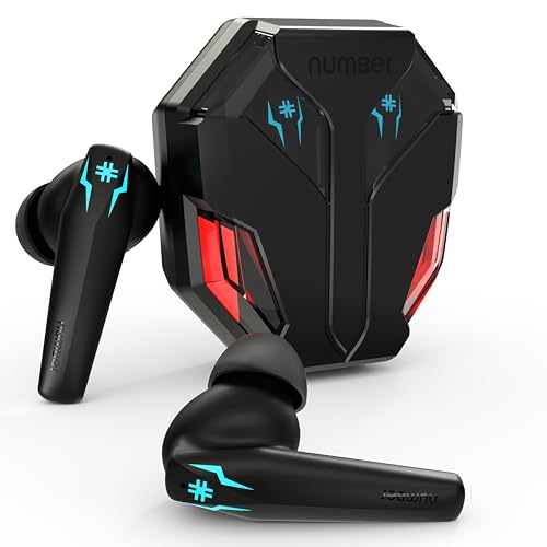Number Super Buds Pro GT99 Truly Wireless in Ear Earbuds with 50 Hours Playtime, 35ms Ultra Low...