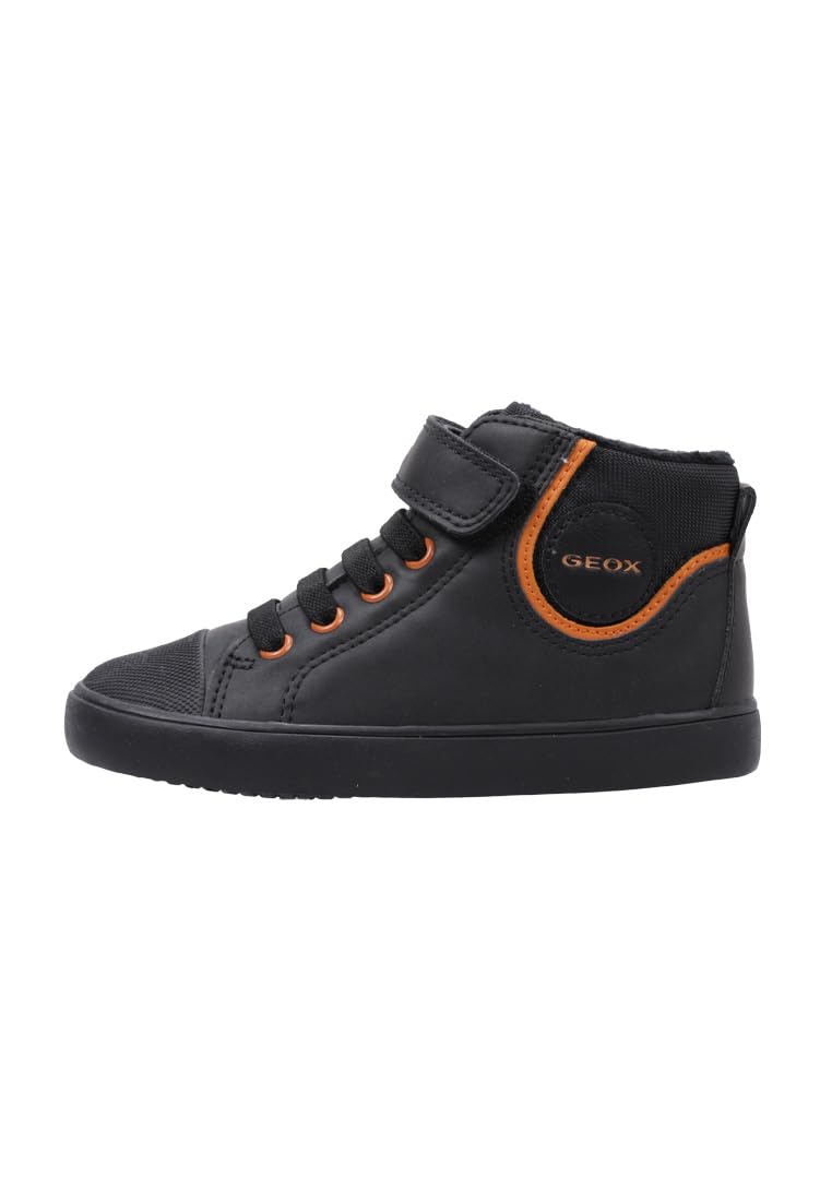 Geox Baby Boys B Gisli Boy C Sneaker, Black, 4 UK Child