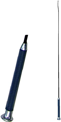 Intrepid International Gel Poignée Cravache de Dressage 99,1 cm, Noir