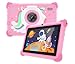 C idea CM88 Android Kids Smart Tablet 7-Inch Display Wi-Fi and Bluetooth Built-in Stand Kids Early Education Learning Tab Shockproof Edges (Pink)