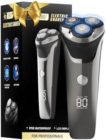 Rantizon Gifts for Men Electric Razor for Men, Professional Wet &...