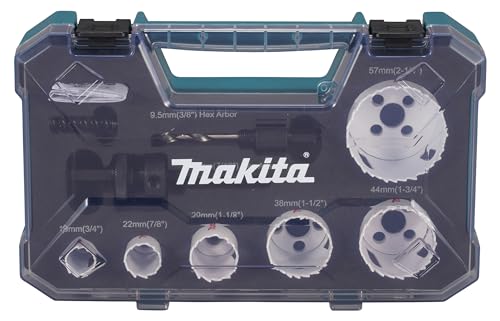 Coffret de 6 scies cloche pour plombier - MAKITA D-47117