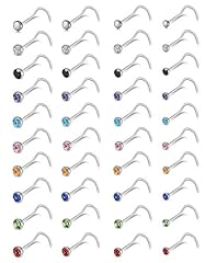 B2:40Pcs(1.5mm-2mm-2.5mm-3mm)Multi-coloured&Screw