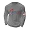 Turning Point USA TPUSA Waffle Knit Crew Neck Long Sleeve Shirt for Men Cotton T-Shirts Grey