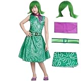 Anime Cosplay Costume Disgust Cosplay Halloween Party Outfito Disgust Dance Running Activewear Girls Dress