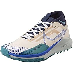 React Pegasus Trail 4 Gore-tex, Sneaker Hombre 5 NIKE React Pegasus Trail 4 Gore-tex, Sneaker Hombre, Sanddrift Corredor Azul Observador, 40.5 EU