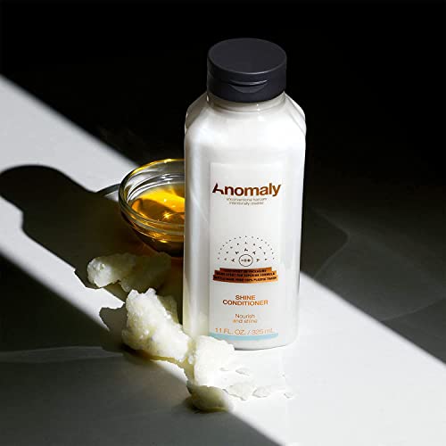 Anomaly Shine Deep Conditioner Detangler With Jojoba Oil & Murumuru Butter For Dry Hair | Anti Frizz Control | Sulfate Free & Paraben Free | Eco Friendly Sustainable Ocean Plastic Packaging, 11 Fl Oz. (Pack Of 4) #TOP1