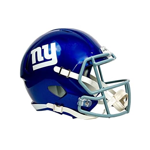 Riddell NFL New York Giants Full Size Speed Replica Football Helmet