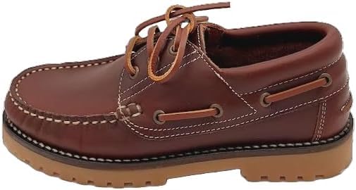 Benavente Náuticos de Piel Clásicos para Hombre Zapatos con Cordones Suela Antideslizante