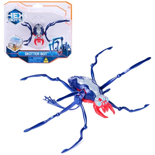 HEX Bots Skitter Bot Spider, Robotic Kids Toys with Insect-Like